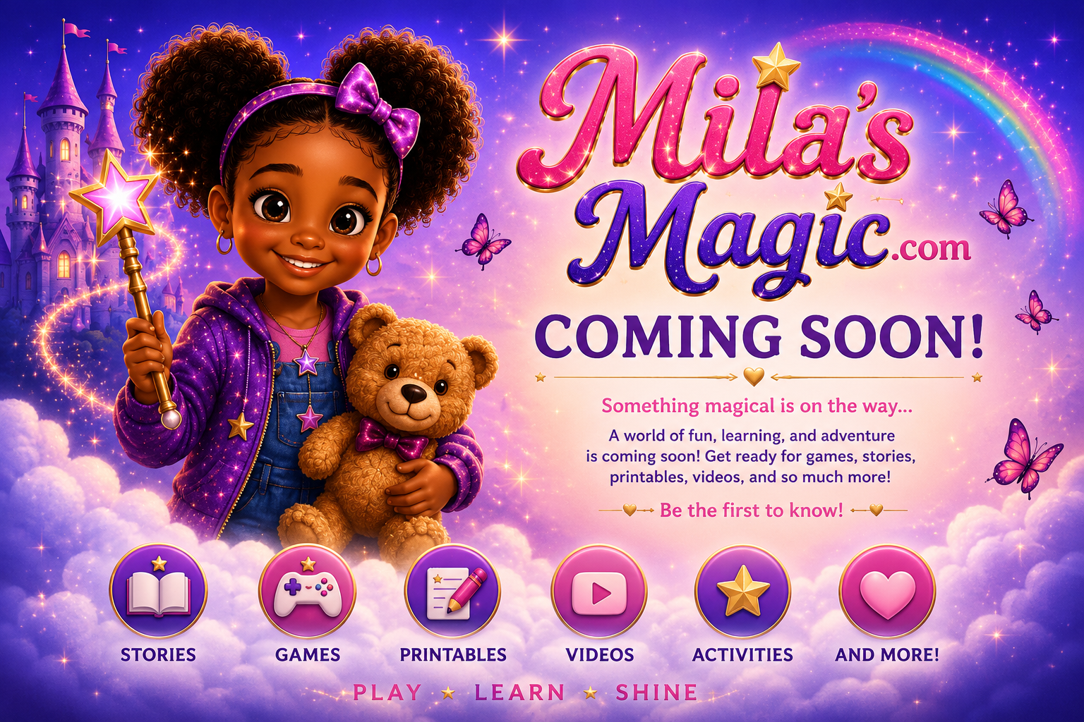 Mila's Magic coming soon